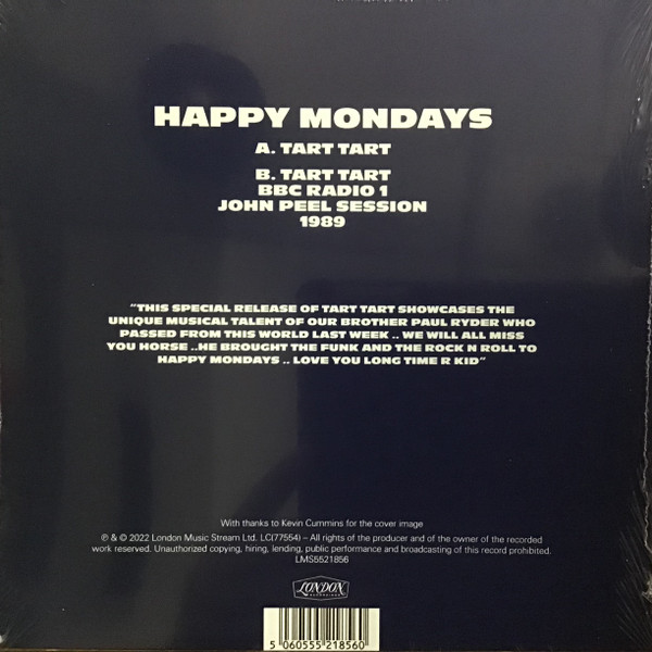 Happy Mondays – Tart Tart Vinyl Record (7 inch New / Sealed) - Image 2