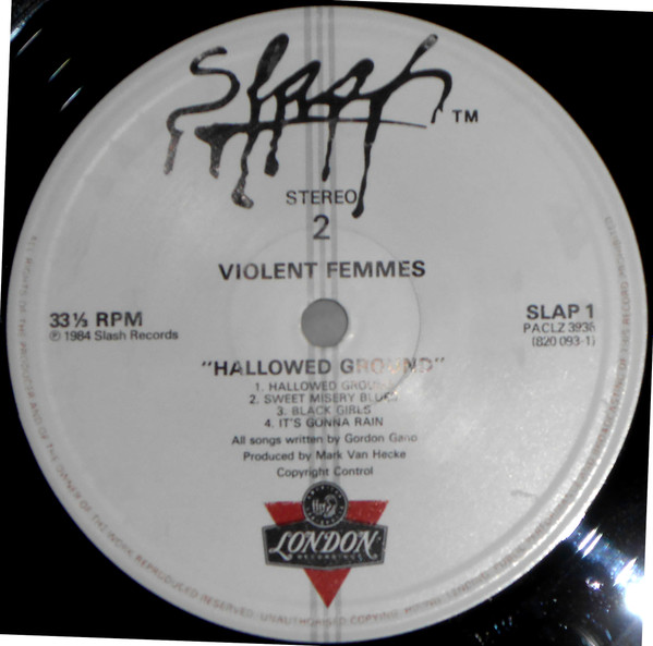 Violent Femmes - Hallowed Ground - Vinyl Record VG/VG+ (Pre Loved) - Image 4