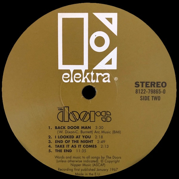 The Doors - The Doors - Vinyl Record NM/NM (Pre Loved) - Image 4