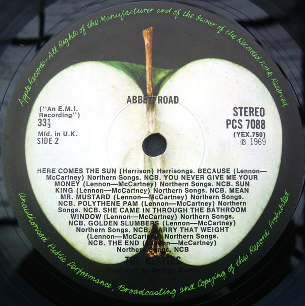 The Beatles - Abbey Road - Vinyl Record VG+/VG+ (Pre Loved) - Image 4
