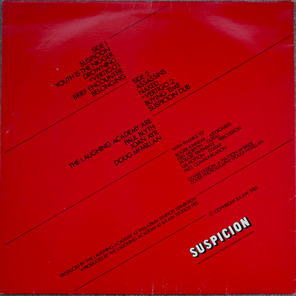 The Laughing Academy - Suspicion - Vinyl Record VG+/VG+ (Pre Loved) - Image 2