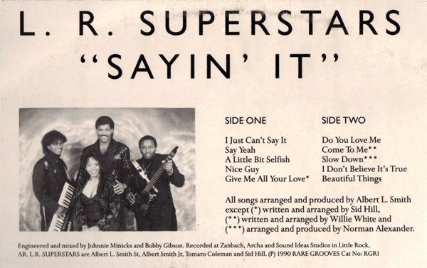 Superstars - Sayin' It - Vinyl Record VG+/NM (Pre Loved) - Image 4
