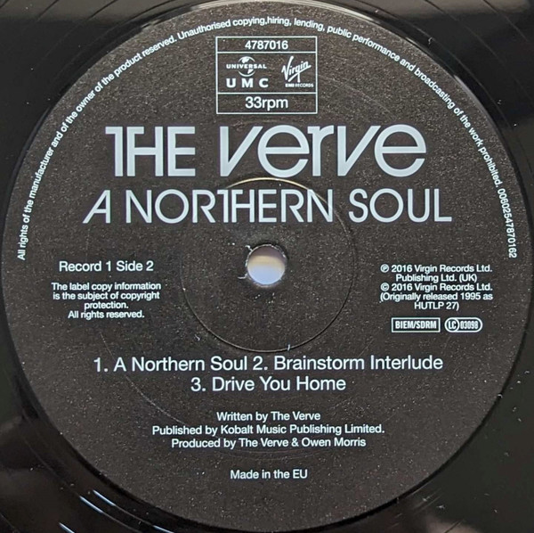 The Verve - A Northern Soul - Vinyl Record – (New / Sealed) - Image 4