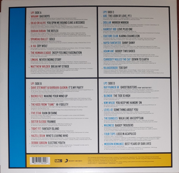 The 80s Pure Pop Album - Vinyl Record VG+/NM (Pre Loved) - Image 2