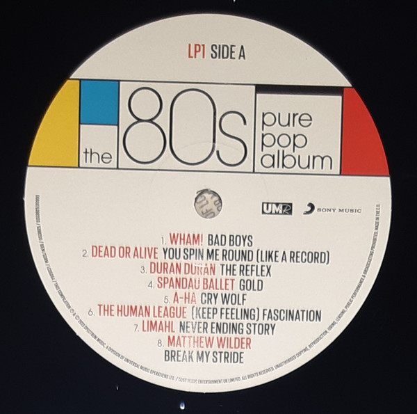 The 80s Pure Pop Album - Vinyl Record VG+/NM (Pre Loved) - Image 3