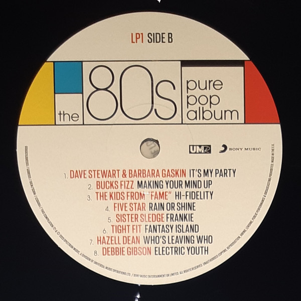 The 80s Pure Pop Album - Vinyl Record VG+/NM (Pre Loved) - Image 4