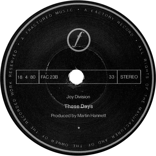 Joy Division - Love Will Tear Us Apart - 7 inch Vinyl Record VG+/VG+ (Pre Loved) - Image 4