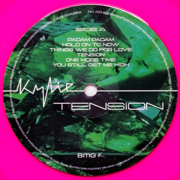Kylie Minogue - Tension - Vinyl Record NM/NM (Pre Loved) - Image 3