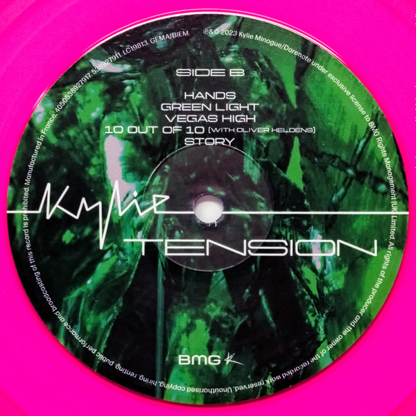 Kylie Minogue - Tension - Vinyl Record NM/NM (Pre Loved) - Image 4