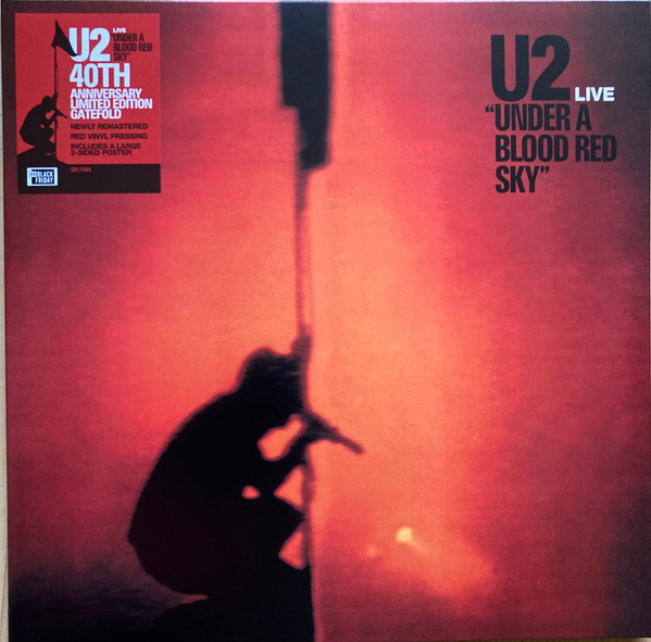 U2 - Under A Blood Red Sky - Vinyl Record NM/NM (Pre Loved)
