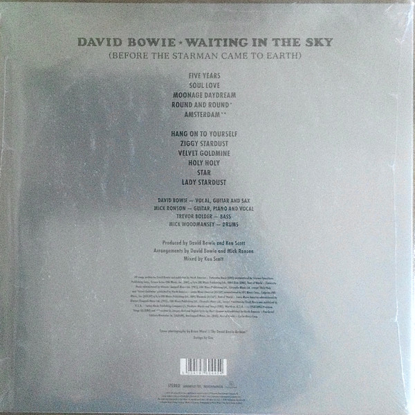 David Bowie - Waiting In The Sky (Before The Starman Came To Earth) - Vinyl Record – (New / Sealed) - Image 2
