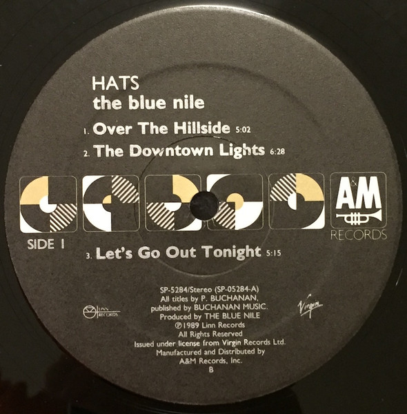 The Blue Nile - Hats - Vinyl Record VG/VG+ (Pre Loved) - Image 3