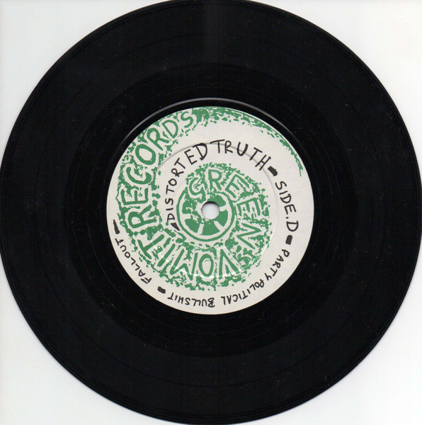 Distorted Truth - Victim Of The Law - 7 inch Vinyl Record VG+/VG+ (Pre Loved) - Image 4