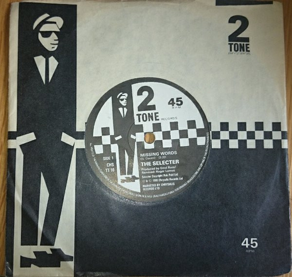 The Selecter - Missing Words - 7 inch Vinyl Record VG+/VG+ (Pre Loved) - Image 3