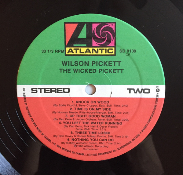 Wilson Pickett - The Wicked Pickett - Vinyl Record NM/NM (Pre Loved) - Image 4