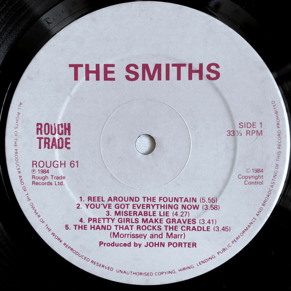 The Smiths - The Smiths - VG+ / VG+ (LP-Pre Loved) - Image 3