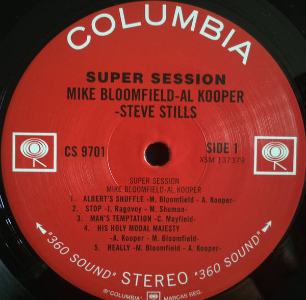 Mike Bloomfield / Al Kooper / Stephen Stills - Super Session - Vinyl Record NM/NM (Pre Loved) - Image 2