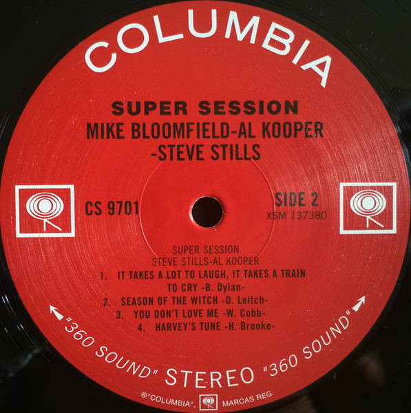 Mike Bloomfield / Al Kooper / Stephen Stills - Super Session - Vinyl Record NM/NM (Pre Loved) - Image 3