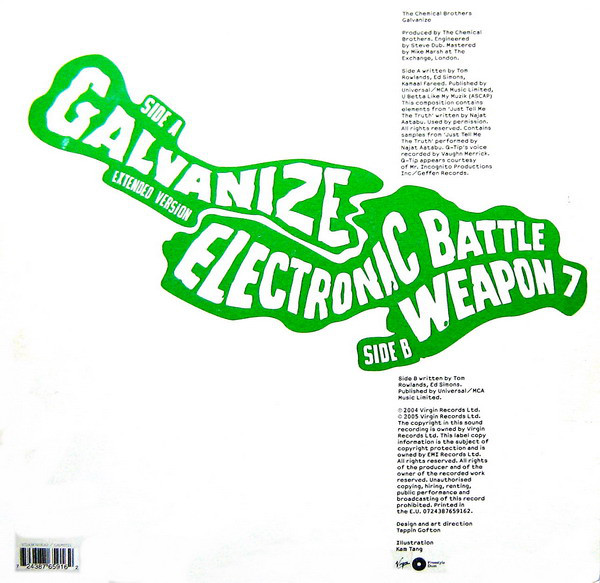 The Chemical Brothers - Galvanize - Vinyl Record VG+/VG+ (Pre Loved) - Image 2