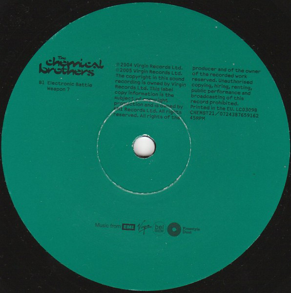 The Chemical Brothers - Galvanize - Vinyl Record VG+/VG+ (Pre Loved) - Image 4