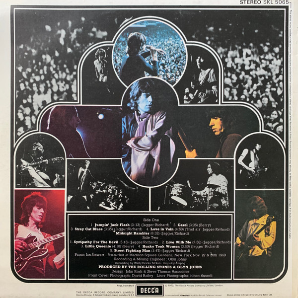 The Rolling Stones - Get Yer Ya-Ya's Out! - The Rolling Stones In Concert - Vinyl Record VG+/VG+ (Pre Loved) - Image 2