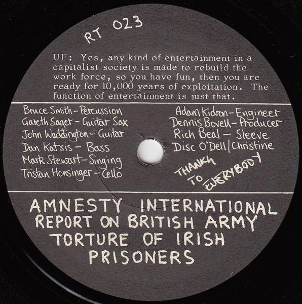 The Pop Group - We Are All Prostitutes - 7 inch Vinyl Record VG+/VG+ (Pre Loved) - Image 4