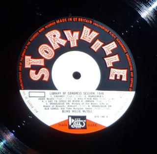 Blind Willie McTell - Blind Willie McTell: 1940 The Legendary Library Of Congress Session - Vinyl Record NM/NM (Pre Loved) - Image 3