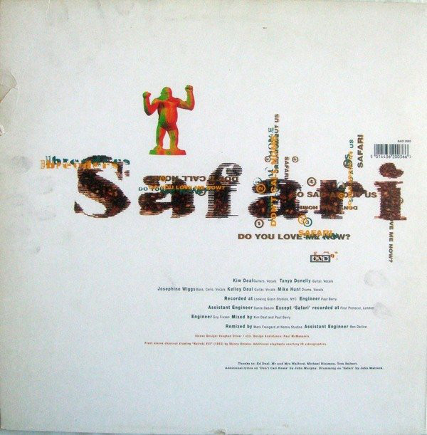 The Breeders - Safari - Vinyl Record VG+/VG+ (Pre Loved) - Image 2