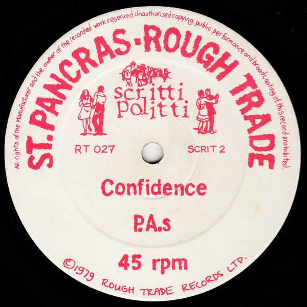 Scritti Politti - 4 'A Sides' - Vinyl Record NM/NM (Pre Loved) - Image 4