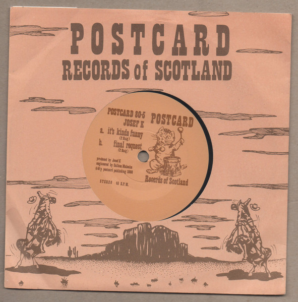 Josef K - It's Kinda Funny / Final Request - 7 inch Vinyl Record VG+/VG+ (Pre Loved) - Image 3