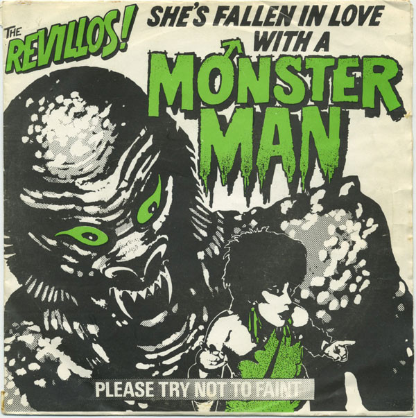 The Revillos - She's Fallen In Love With A Monster Man - 7 inch Vinyl Record VG+/VG+ (Pre Loved)