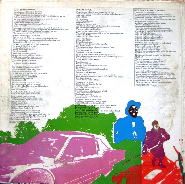 Curtis Mayfield - Back To The World - Vinyl Record VG+/NM (Pre Loved) - Image 2