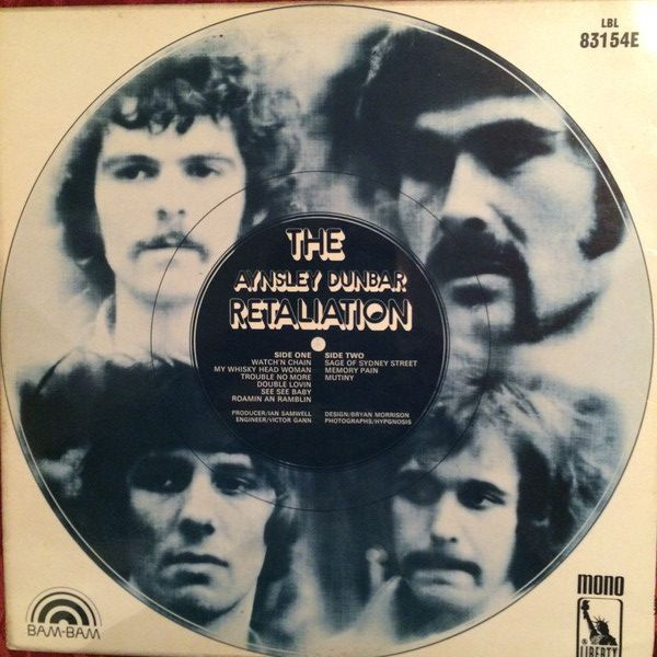 The Aynsley Dunbar Retaliation - The Aynsley Dunbar Retaliation - Vinyl Record VG+/VG+ (Pre Loved) - Image 2