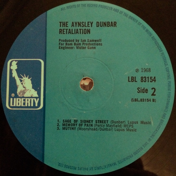 The Aynsley Dunbar Retaliation - The Aynsley Dunbar Retaliation - Vinyl Record VG+/VG+ (Pre Loved) - Image 4