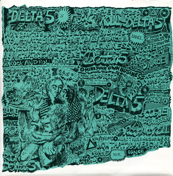 Delta 5 - Mind Your Own Business - 7 inch Vinyl Record VG+/VG+ (Pre Loved)