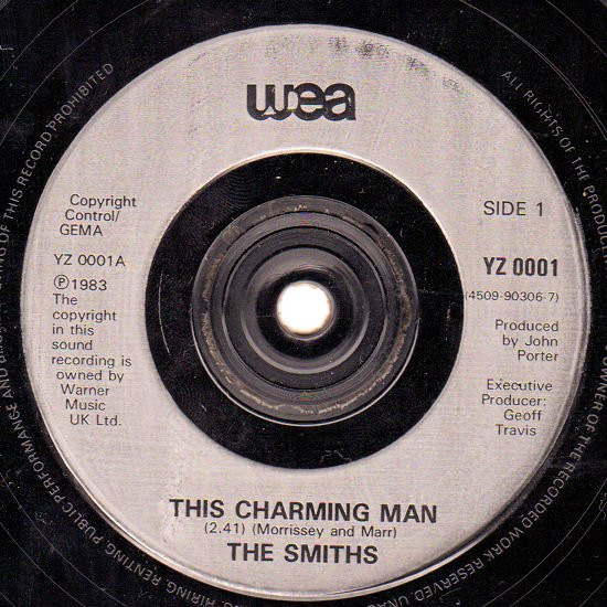 The Smiths - This Charming Man - 7 inch Vinyl Record VG+/VG+ (Pre Loved) - Image 3