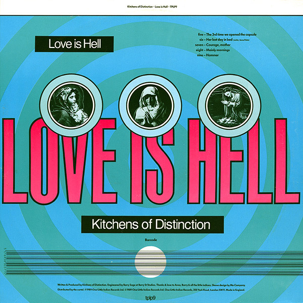 Kitchens Of Distinction - Love Is Hell - Vinyl Record VG+/VG+ (Pre Loved) - Image 2