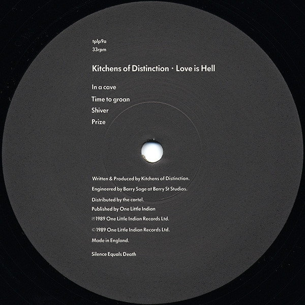 Kitchens Of Distinction - Love Is Hell - Vinyl Record VG+/VG+ (Pre Loved) - Image 3
