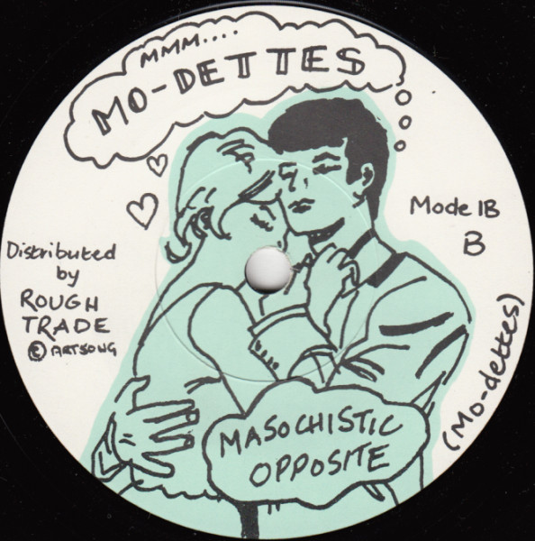 Mo-Dettes - White Mice / Masochistic Opposite - 7 inch Vinyl Record VG+/VG+ (Pre Loved) - Image 4
