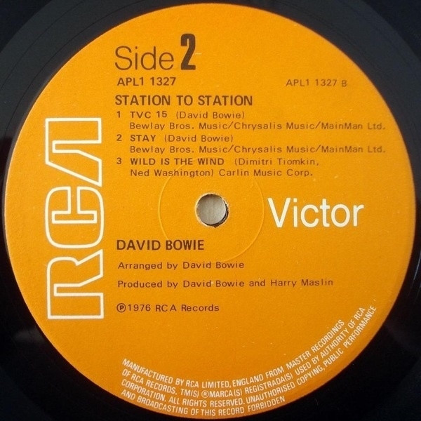 David Bowie - Station To Station - Vinyl Record VG+/VG+ (Pre Loved) - Image 4
