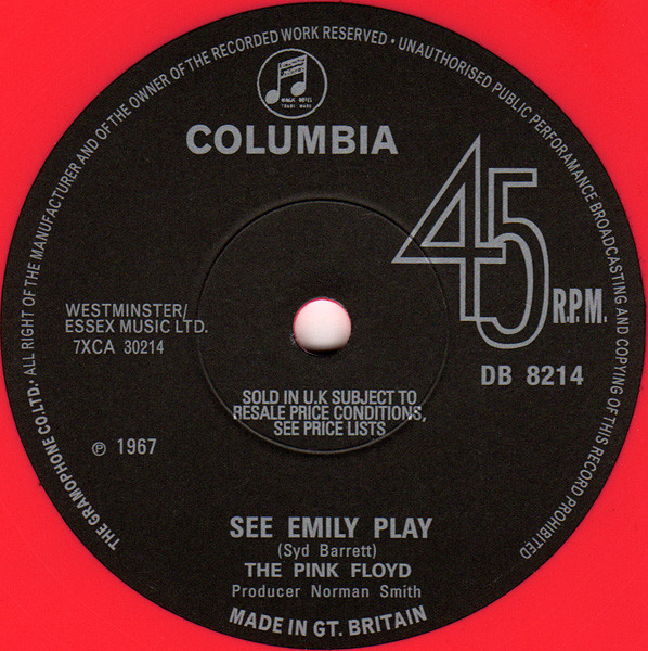 Pink Floyd - See Emily Play - 7 inch Vinyl Record – (New / Sealed) - Image 2