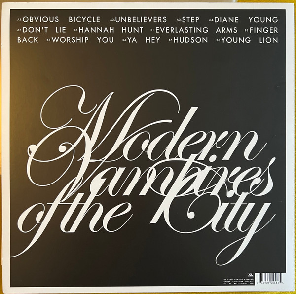 Vampire Weekend - Modern Vampires Of The City - Vinyl Record NM/VG+ (Pre Loved) - Image 3