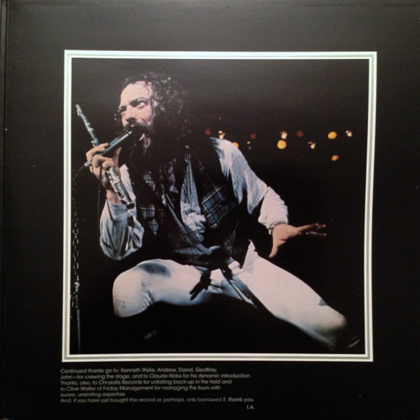 Jethro Tull - Live - Bursting Out - Vinyl Record VG/VG+ (Pre Loved) - Image 2