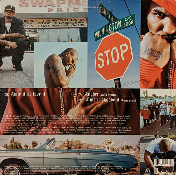 The Game (2) - Hate It Or Love It - Vinyl Record VG/VG+ (Pre Loved) - Image 2