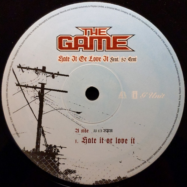 The Game (2) - Hate It Or Love It - Vinyl Record VG/VG+ (Pre Loved) - Image 3