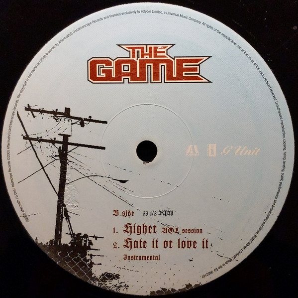 The Game (2) - Hate It Or Love It - Vinyl Record VG/VG+ (Pre Loved) - Image 4