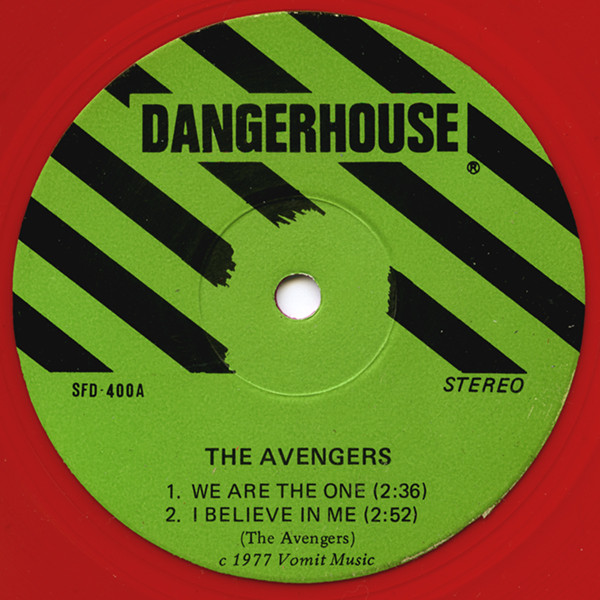 Avengers - We Are The One - 7 inch Vinyl Record VG+/VG+ (Pre Loved) - Image 3