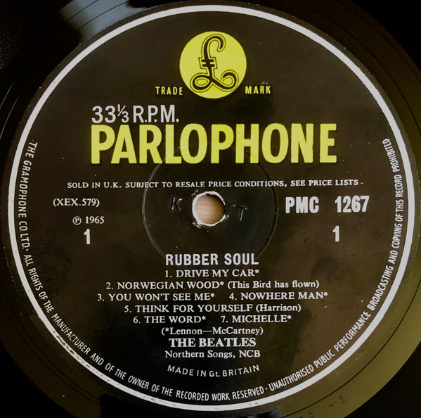The Beatles - Rubber Soul - Vinyl Record VG+/VG+ (Pre Loved) - Image 3