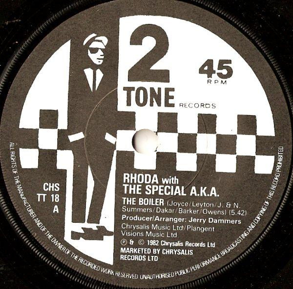 Rhoda Dakar With The Special AKA - The Boiler - 7 inch Vinyl Record VG+/VG+ (Pre Loved) - Image 3