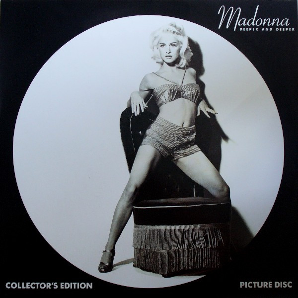 Madonna - Deeper And Deeper - Vinyl Record VG+/VG+ (Pre Loved) - Image 3
